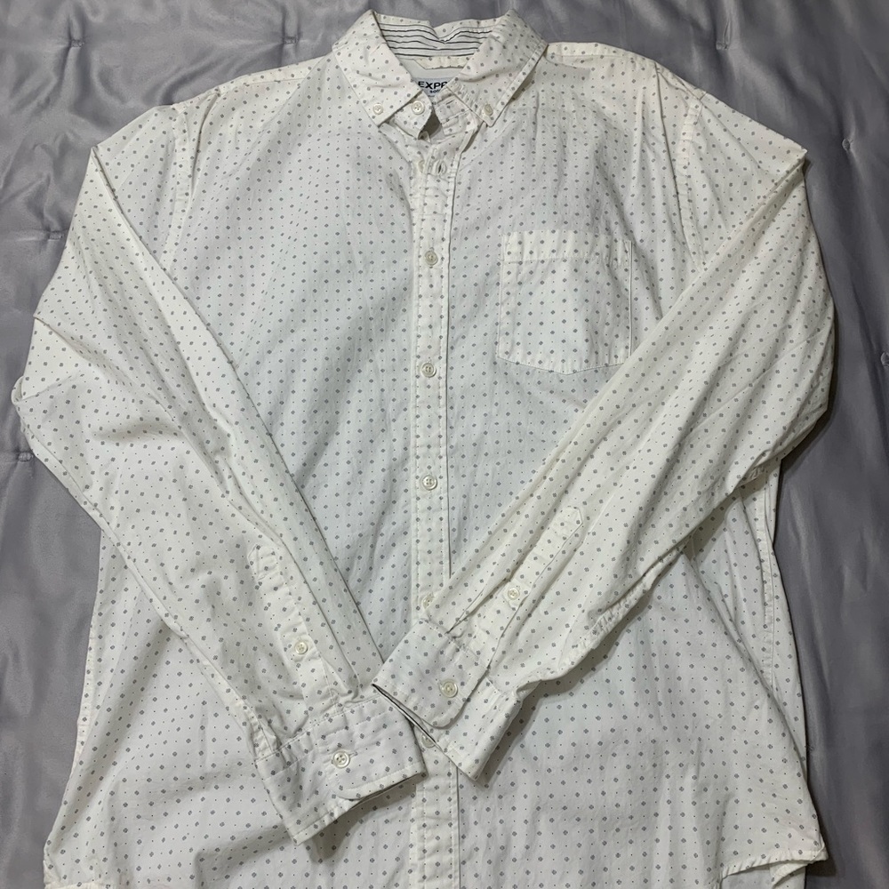 White button down - Picture 3 of 4